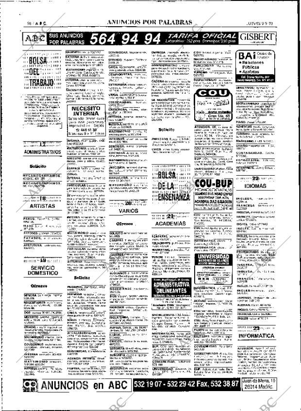 ABC MADRID 09-09-1993 página 96