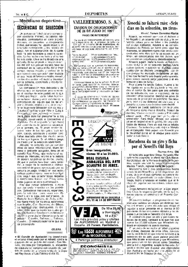 ABC MADRID 10-09-1993 página 74