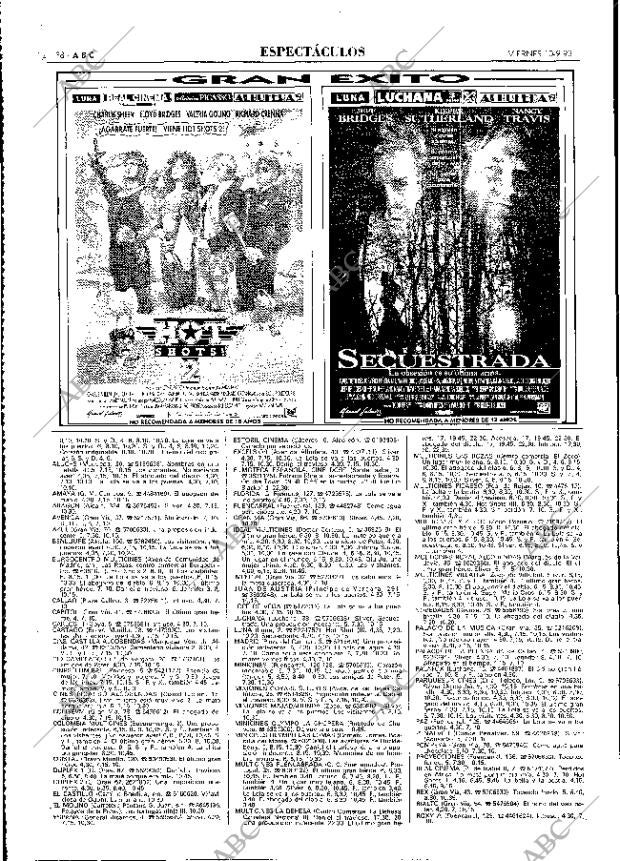 ABC MADRID 10-09-1993 página 88