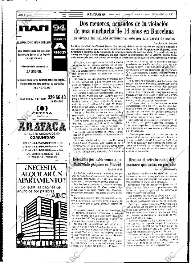 ABC MADRID 12-09-1993 página 92