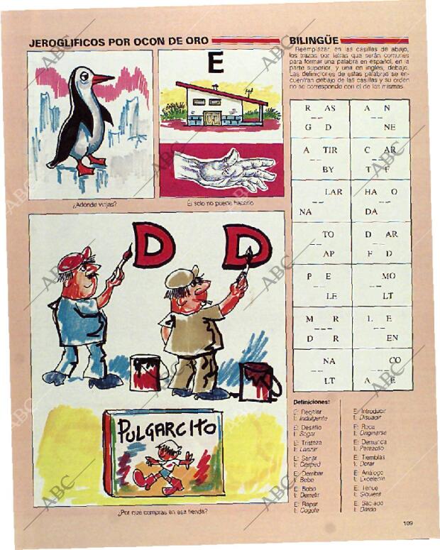 BLANCO Y NEGRO MADRID 12-09-1993 página 109