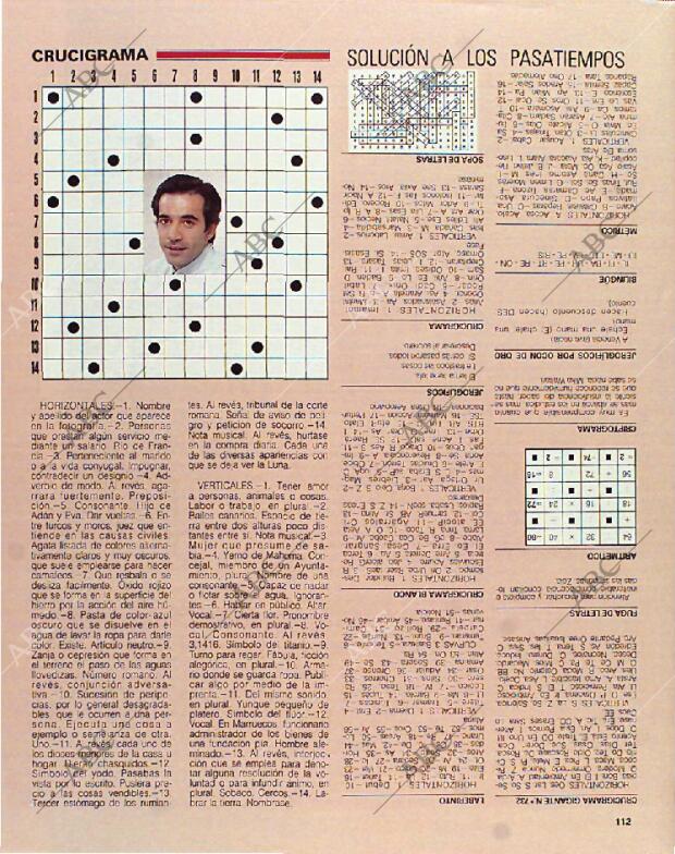 BLANCO Y NEGRO MADRID 12-09-1993 página 112