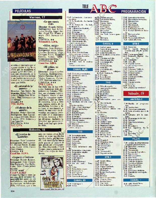 BLANCO Y NEGRO MADRID 12-09-1993 página 124