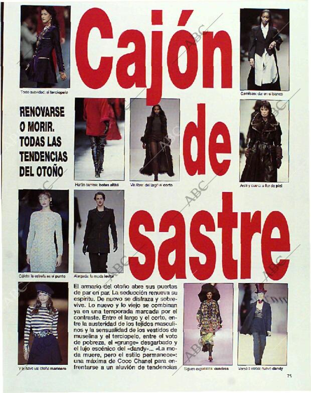 BLANCO Y NEGRO MADRID 12-09-1993 página 71