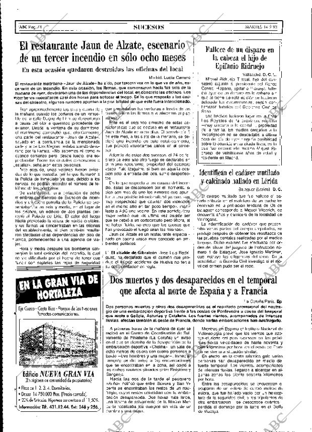 ABC MADRID 14-09-1993 página 74