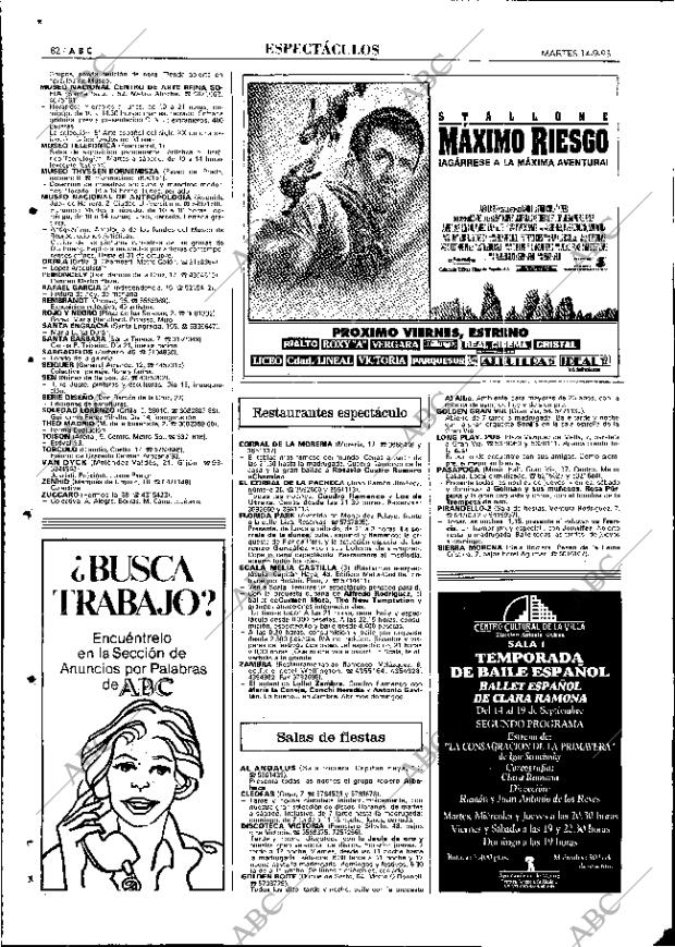 ABC MADRID 14-09-1993 página 82