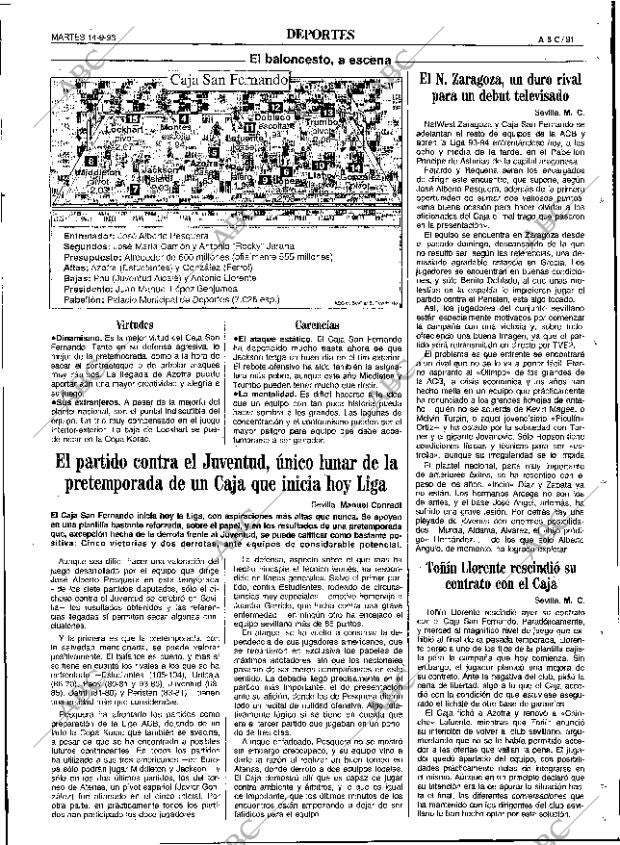 ABC SEVILLA 14-09-1993 página 91