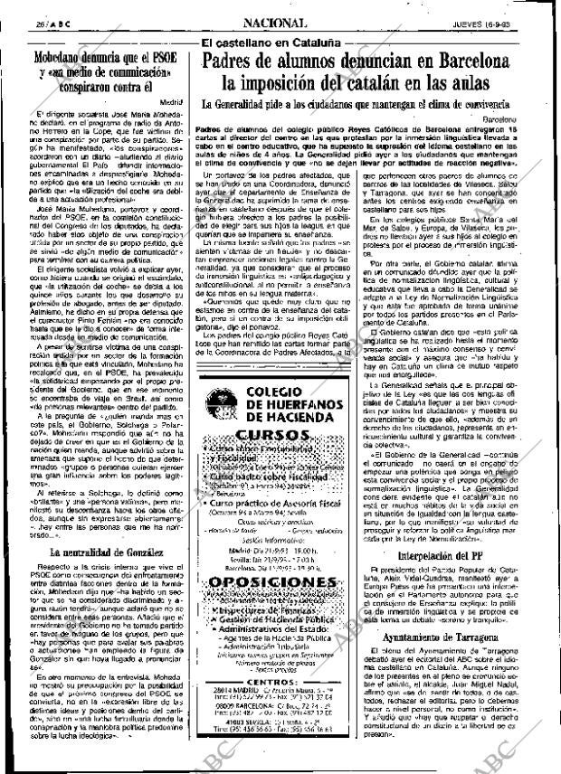 ABC SEVILLA 16-09-1993 página 26