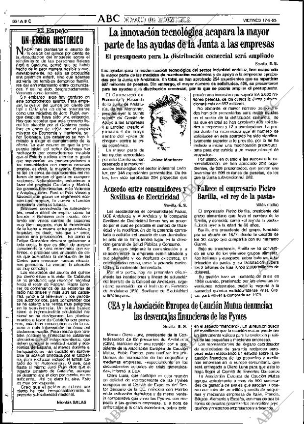 ABC SEVILLA 17-09-1993 página 68