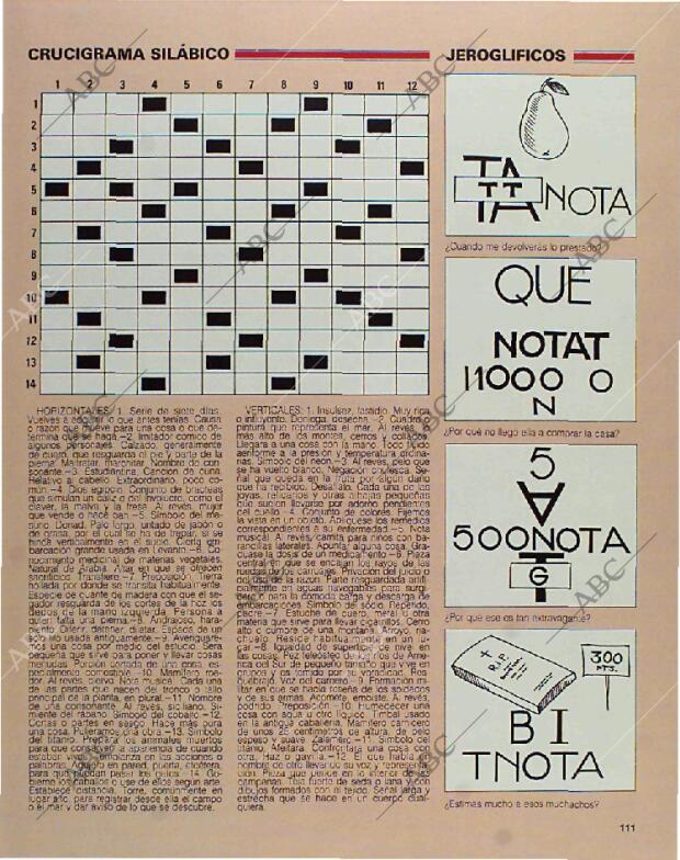 BLANCO Y NEGRO MADRID 19-09-1993 página 111