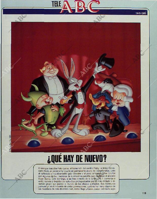 BLANCO Y NEGRO MADRID 19-09-1993 página 115