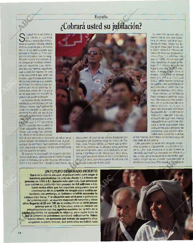 BLANCO Y NEGRO MADRID 19-09-1993 página 14