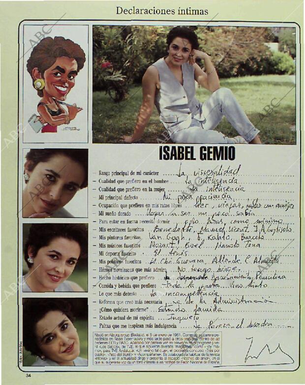 BLANCO Y NEGRO MADRID 19-09-1993 página 34