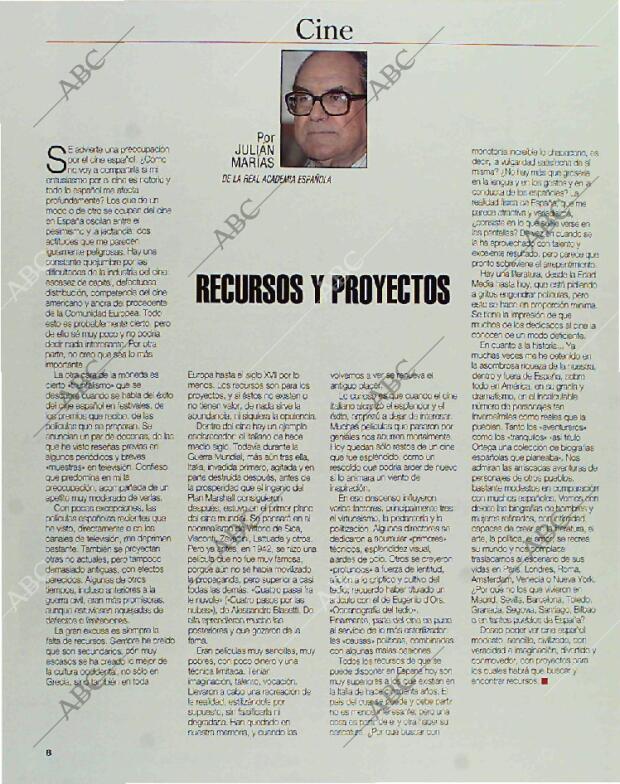 BLANCO Y NEGRO MADRID 19-09-1993 página 8