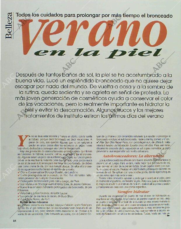 BLANCO Y NEGRO MADRID 19-09-1993 página 84