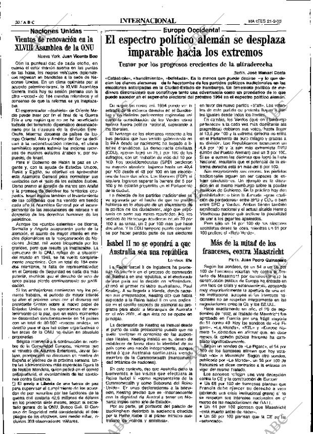 ABC SEVILLA 21-09-1993 página 30