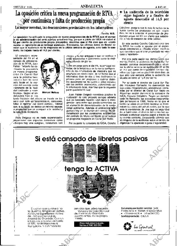 ABC SEVILLA 21-09-1993 página 41