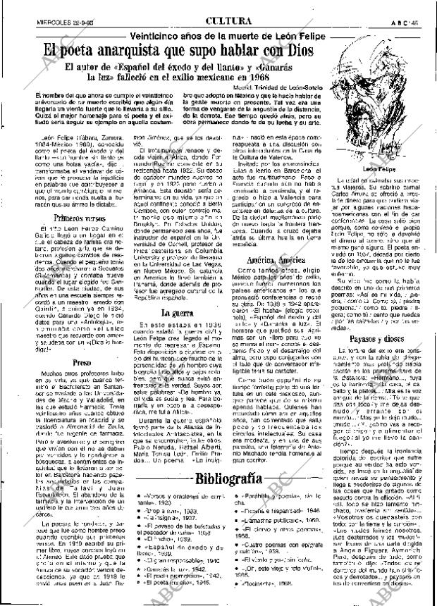 ABC SEVILLA 22-09-1993 página 45