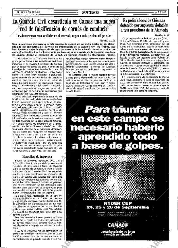 ABC SEVILLA 22-09-1993 página 65