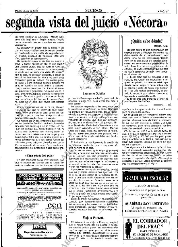 ABC SEVILLA 22-09-1993 página 67