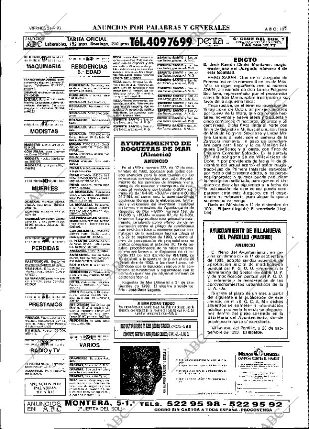 ABC MADRID 24-09-1993 página 107
