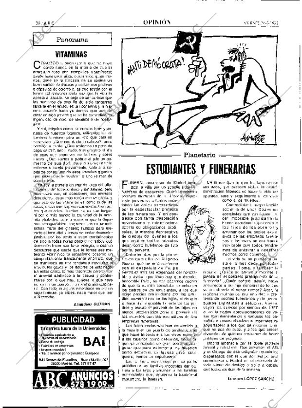 ABC MADRID 24-09-1993 página 20