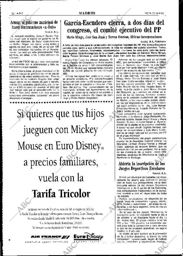 ABC MADRID 24-09-1993 página 62