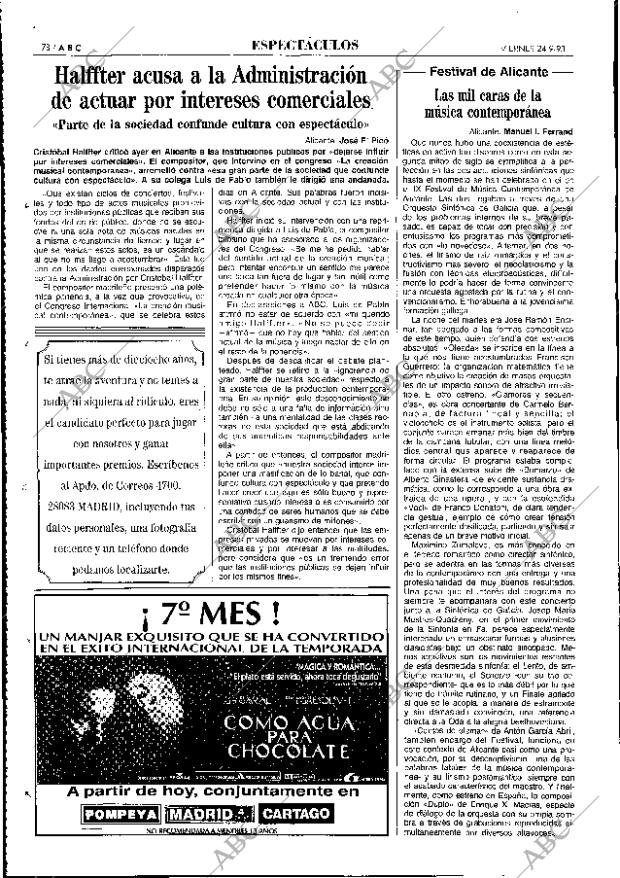 ABC MADRID 24-09-1993 página 78
