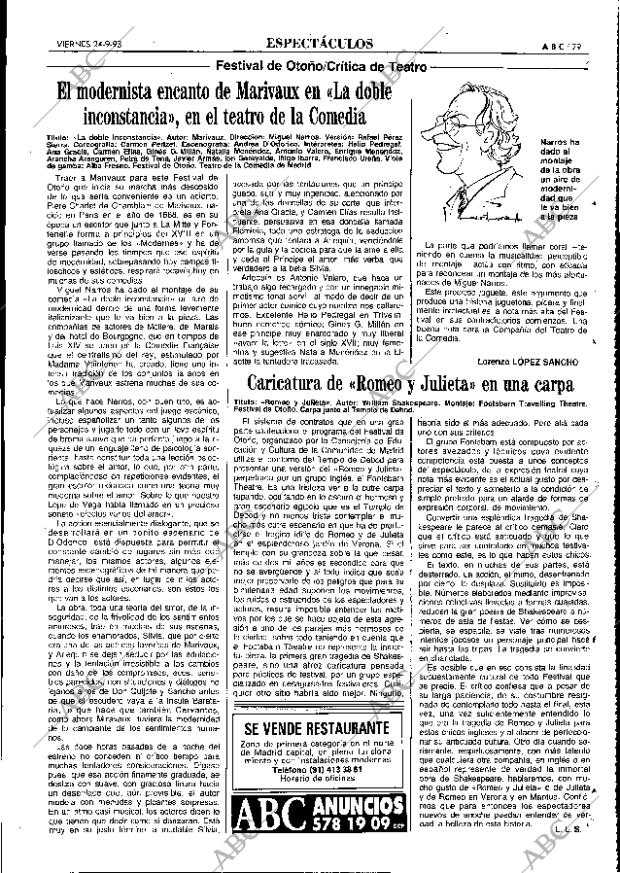 ABC MADRID 24-09-1993 página 79