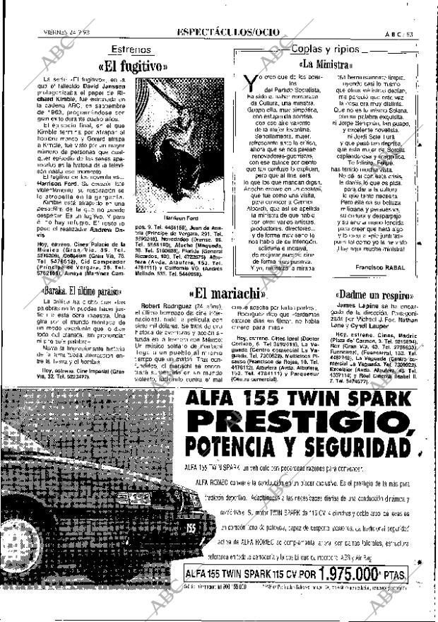 ABC MADRID 24-09-1993 página 83