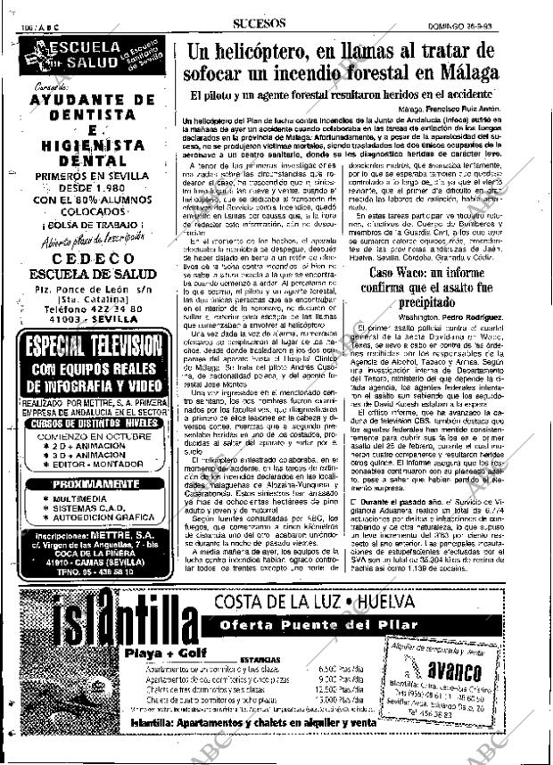 ABC SEVILLA 26-09-1993 página 106