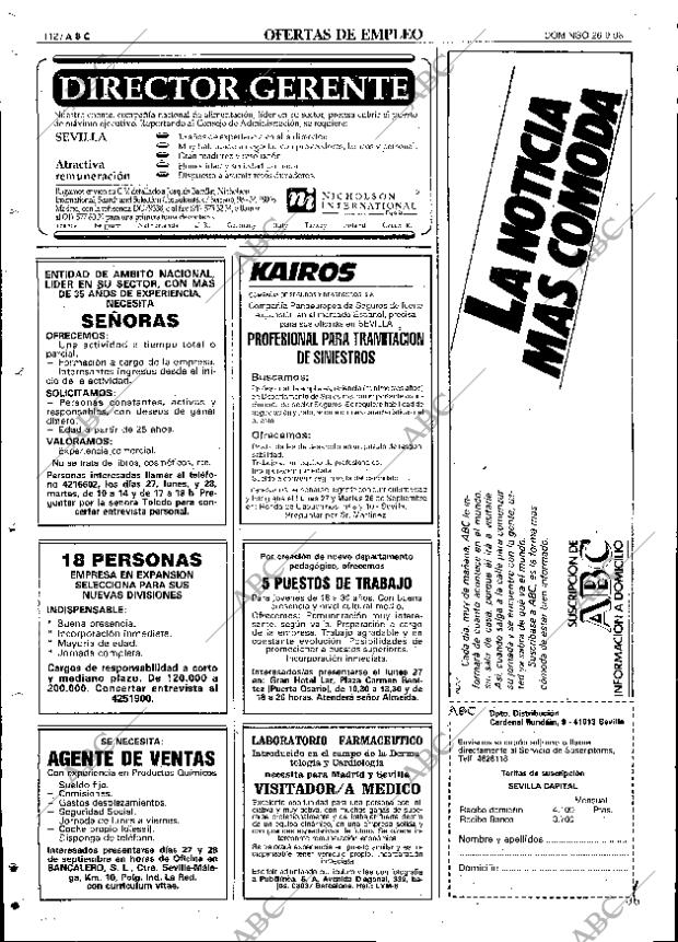 ABC SEVILLA 26-09-1993 página 112