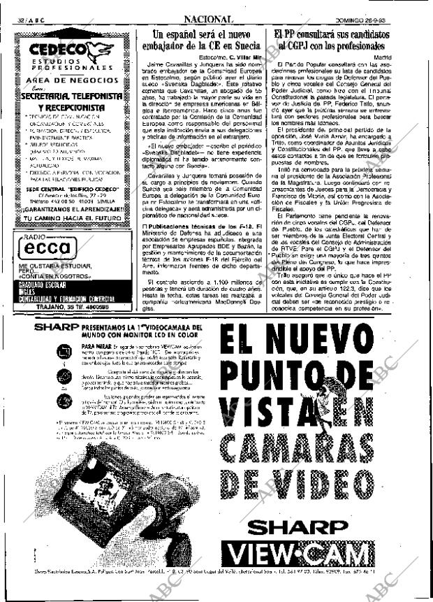 ABC SEVILLA 26-09-1993 página 32