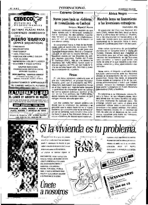 ABC SEVILLA 26-09-1993 página 42