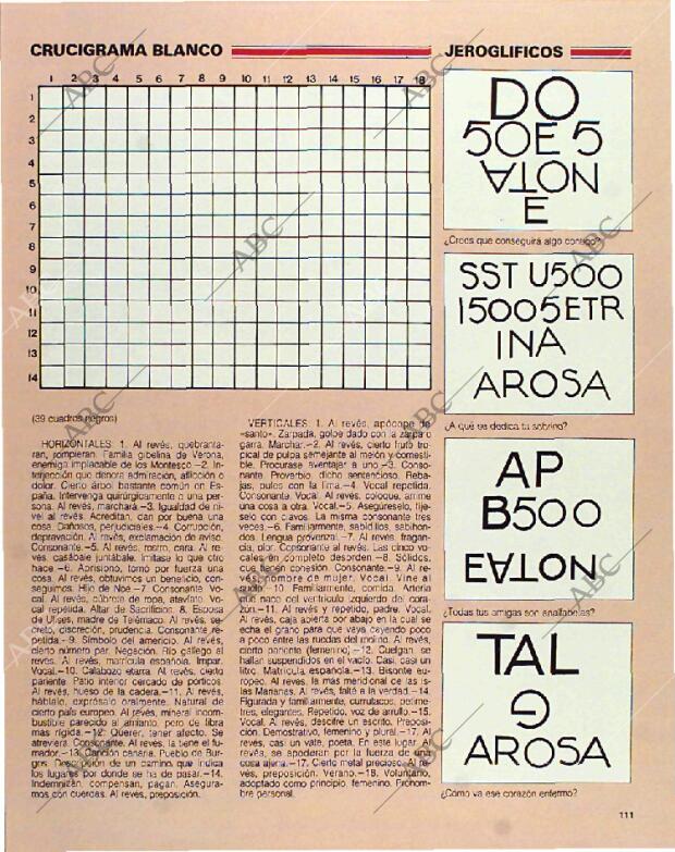 BLANCO Y NEGRO MADRID 26-09-1993 página 111