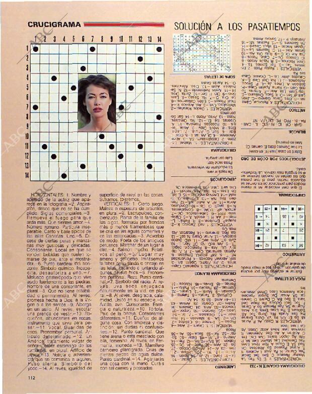 BLANCO Y NEGRO MADRID 26-09-1993 página 112