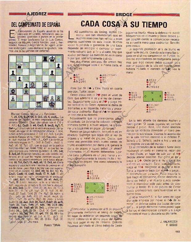 BLANCO Y NEGRO MADRID 26-09-1993 página 113