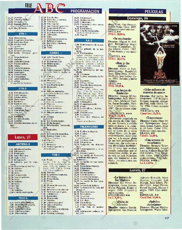 BLANCO Y NEGRO MADRID 26-09-1993 página 117