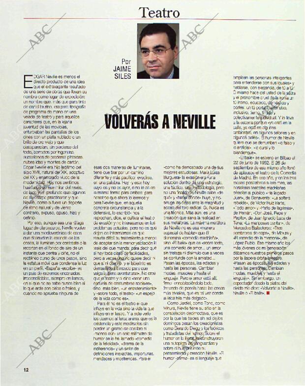 BLANCO Y NEGRO MADRID 26-09-1993 página 12