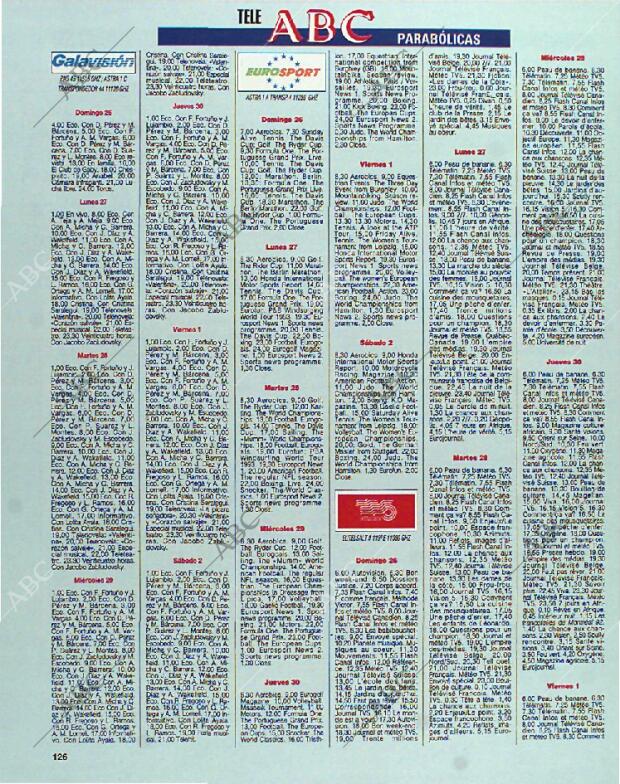 BLANCO Y NEGRO MADRID 26-09-1993 página 126