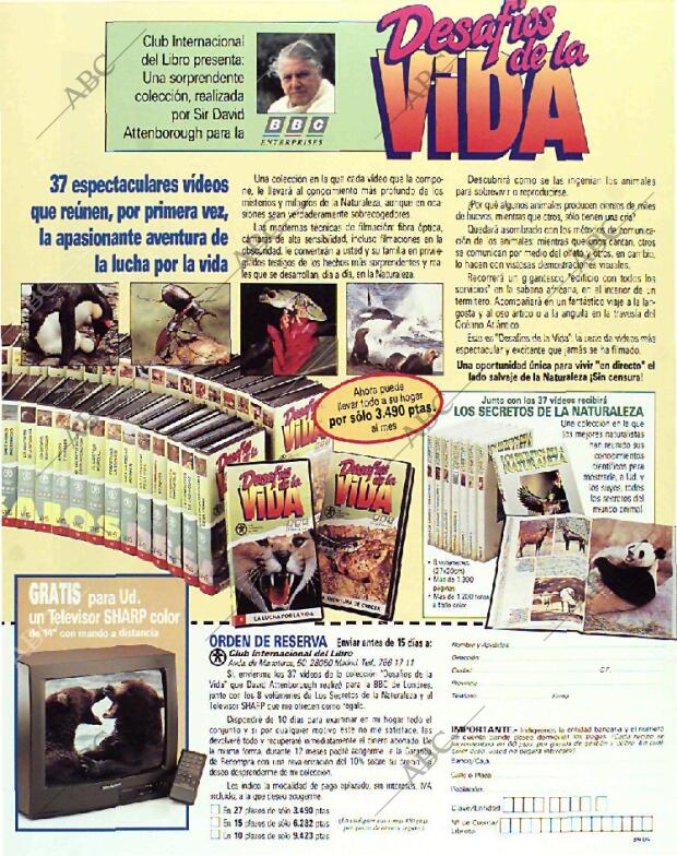 BLANCO Y NEGRO MADRID 26-09-1993 página 132