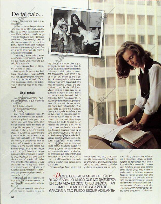 BLANCO Y NEGRO MADRID 26-09-1993 página 56