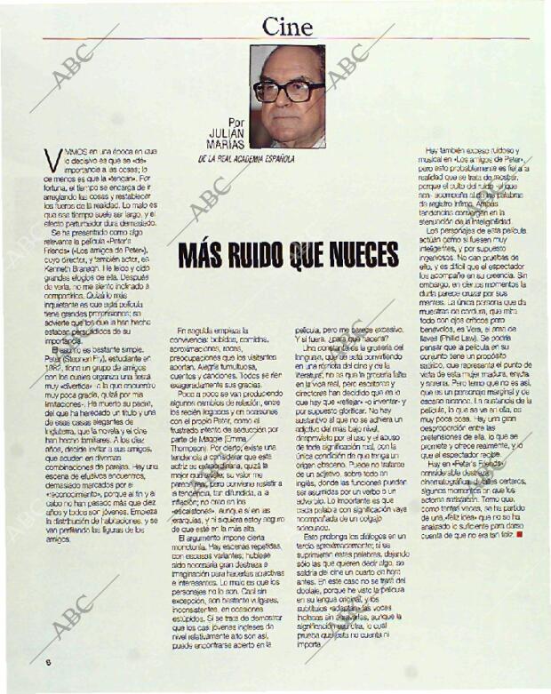 BLANCO Y NEGRO MADRID 26-09-1993 página 6