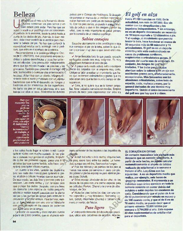 BLANCO Y NEGRO MADRID 26-09-1993 página 84