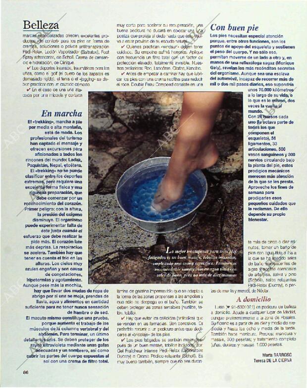 BLANCO Y NEGRO MADRID 26-09-1993 página 86