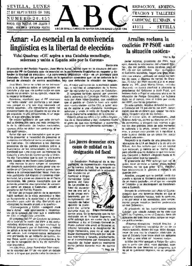ABC SEVILLA 27-09-1993 página 13