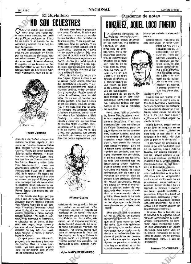 ABC SEVILLA 27-09-1993 página 26