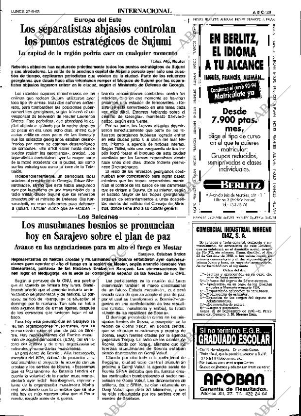 ABC SEVILLA 27-09-1993 página 29