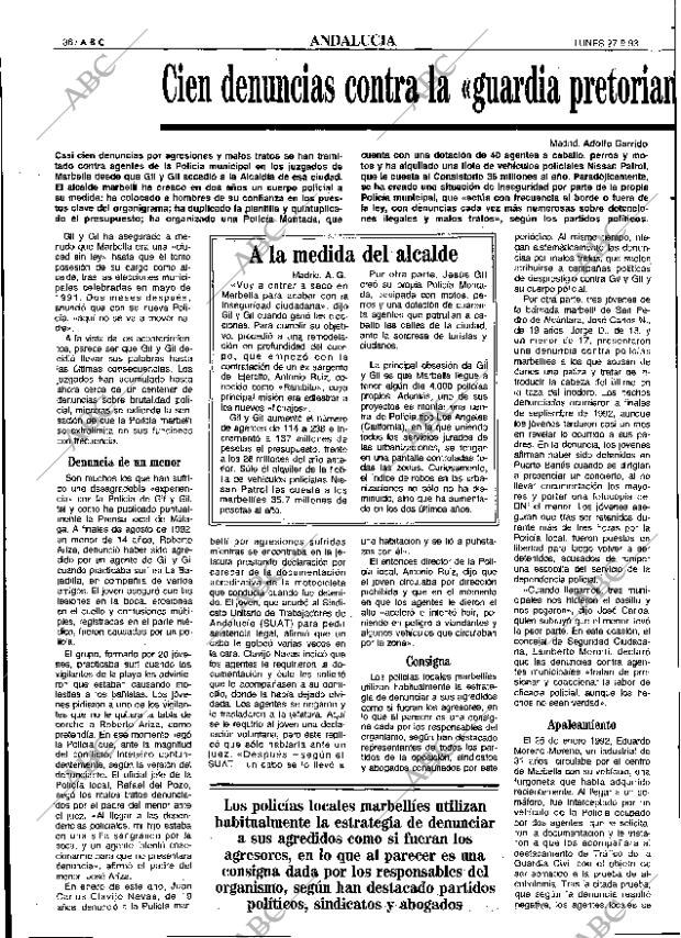 ABC SEVILLA 27-09-1993 página 36