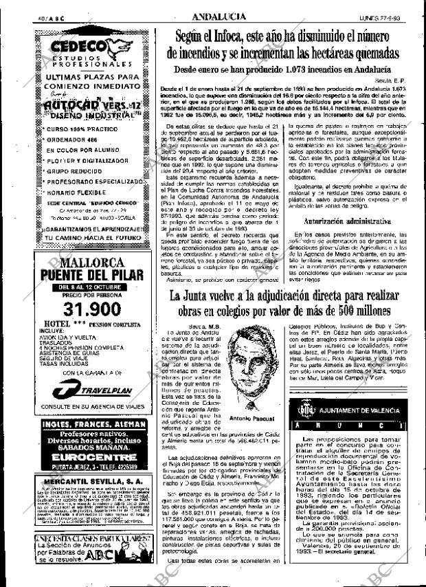 ABC SEVILLA 27-09-1993 página 40